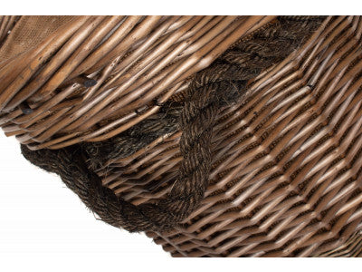 Basket, TALL DELUXE LOG BASKET