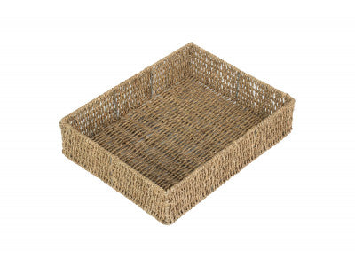 Basket, EXTRA LARGE RECTANGULAR SEAGRASS TRAY