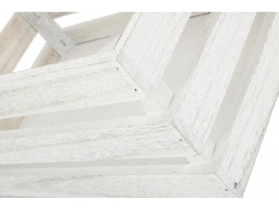 Basket, SMALL VINTAGE SLATTED WOODEN CRATE