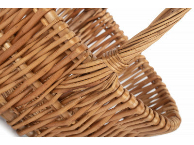 Basket, DOUBLE STEAMED VERTICAL WEAVE CHILD'S SHOPPER