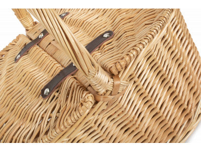 Basket, BUFF OVAL PICNIC BASKET
