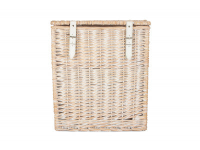 Basket, SIZE 1 - WHITE WASH VINTNER STORAGE HAMPER
