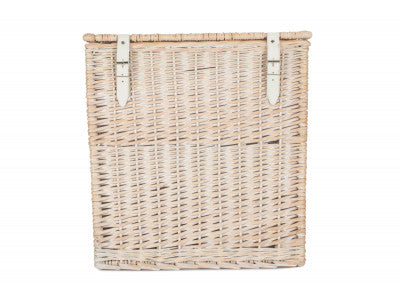 Basket, SIZE 2 - WHITE WASH VINTNER STORAGE HAMPER