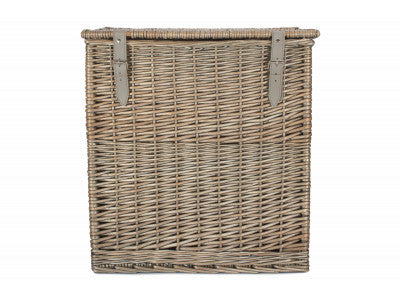 Basket, SIZE 2 - ANTIQUE WASH VINTNER STORAGE HAMPER