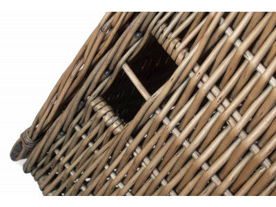 Basket, SIZE 2 - ANTIQUE WASH VINTNER STORAGE HAMPER