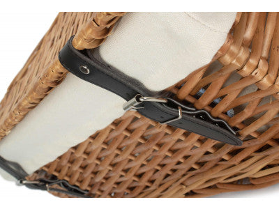 "Basket, 18" LARGE PACKAGING HAMPER with WHITE LINING"