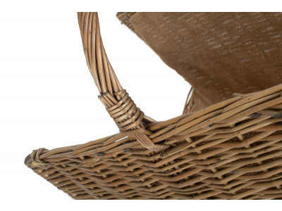Basket, ANTIQUE WASH OPEN END BASKET