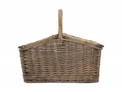 Basket, DOUBLE LIDDED 4 PERSON PICNIC HAMPER