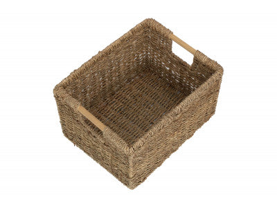 Basket, NORDIC SEAGRASS STORAGE BASKET SIZE 3