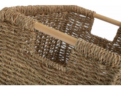 Basket, NORDIC SEAGRASS STORAGE BASKET SIZE 3