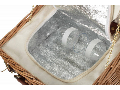 Basket, 2 PERSON CLASSIC PICNIC HAMPER