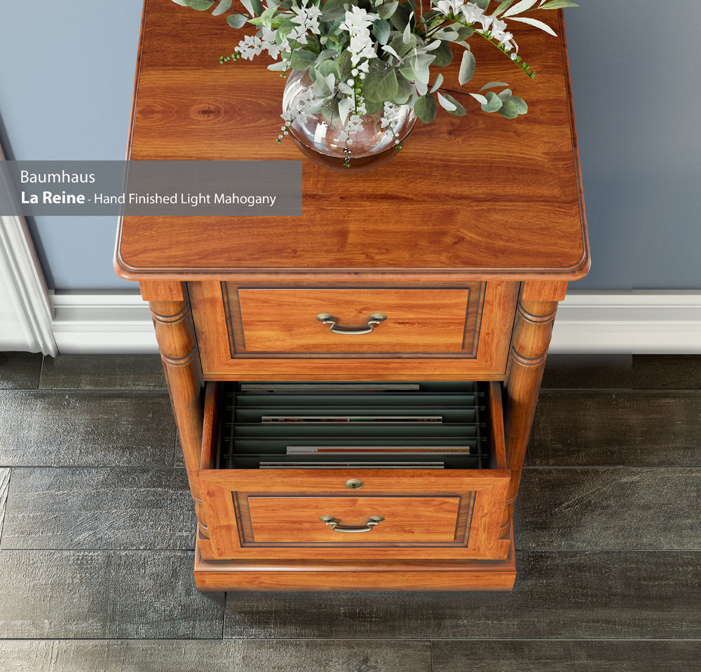 Two Drawer Filing Cabinet : , Tea Brown, Light Brown antique distressed painted mahogany two drawer filing cabinet. Stylish solutions for traditional living. Part of the stunning home office furniture collection.