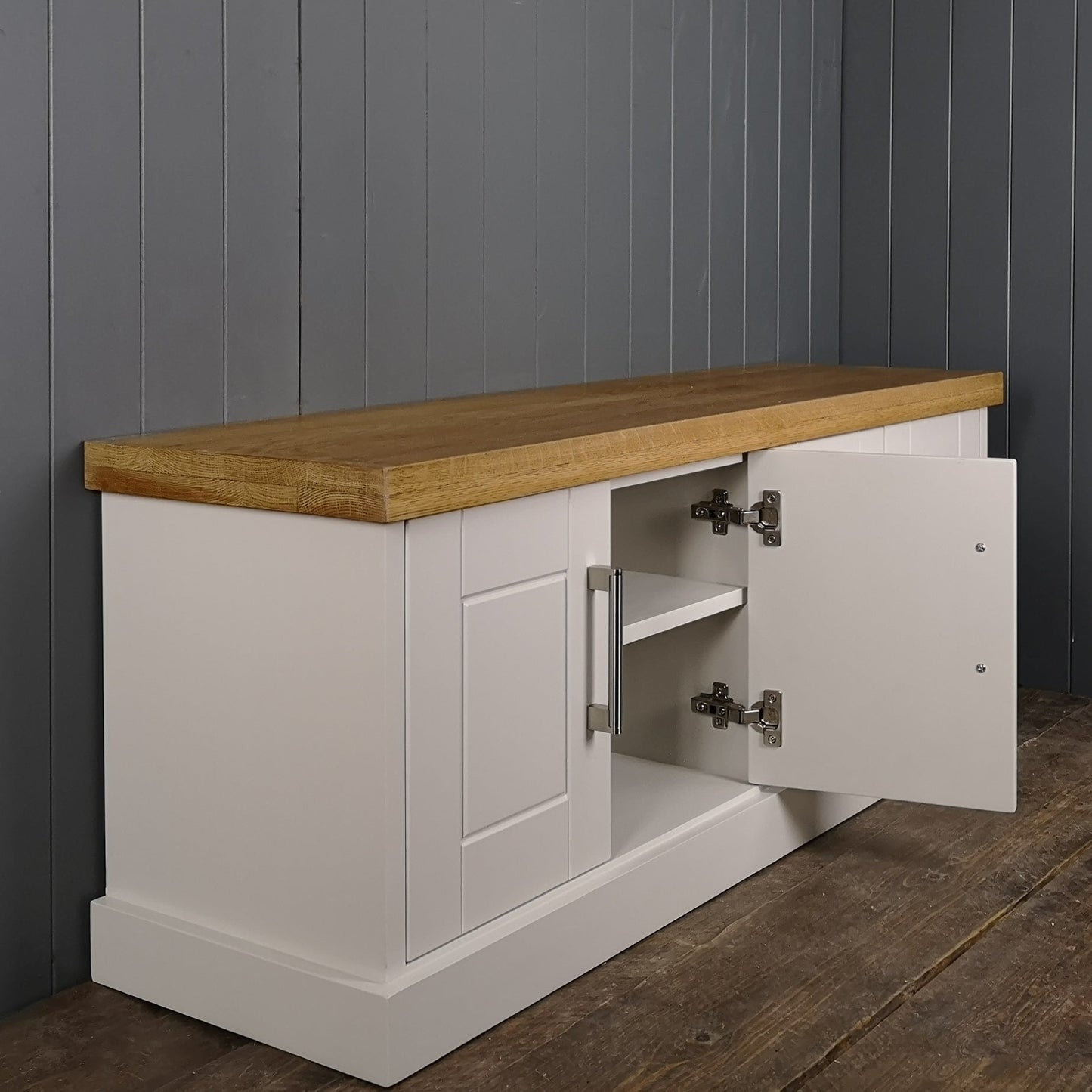 Rustic Shoe Cupboard