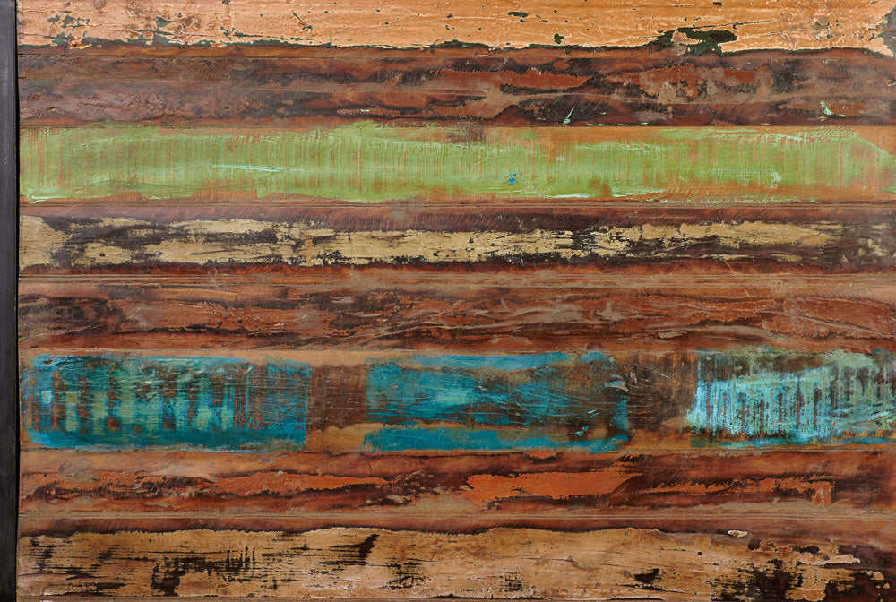 Small Dining Bench : dining small bench. Made from reclaimed wood salvaged from old buildings in southern India. Part of the range, colourful furniture for stylish living.