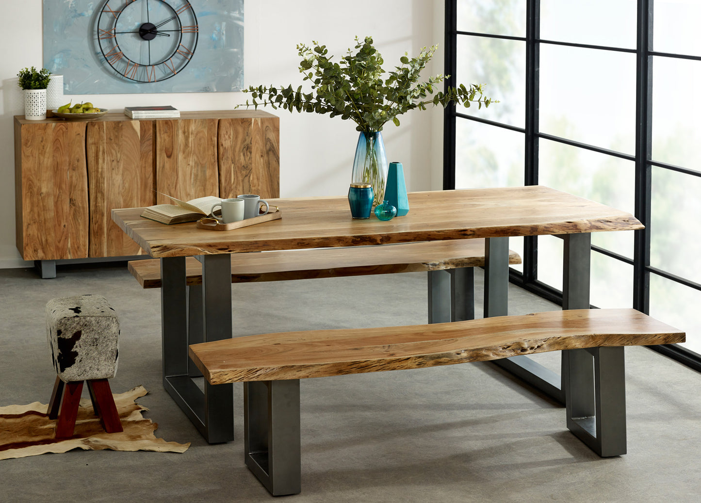 LIVE EDGE DINING TABLE 2 M