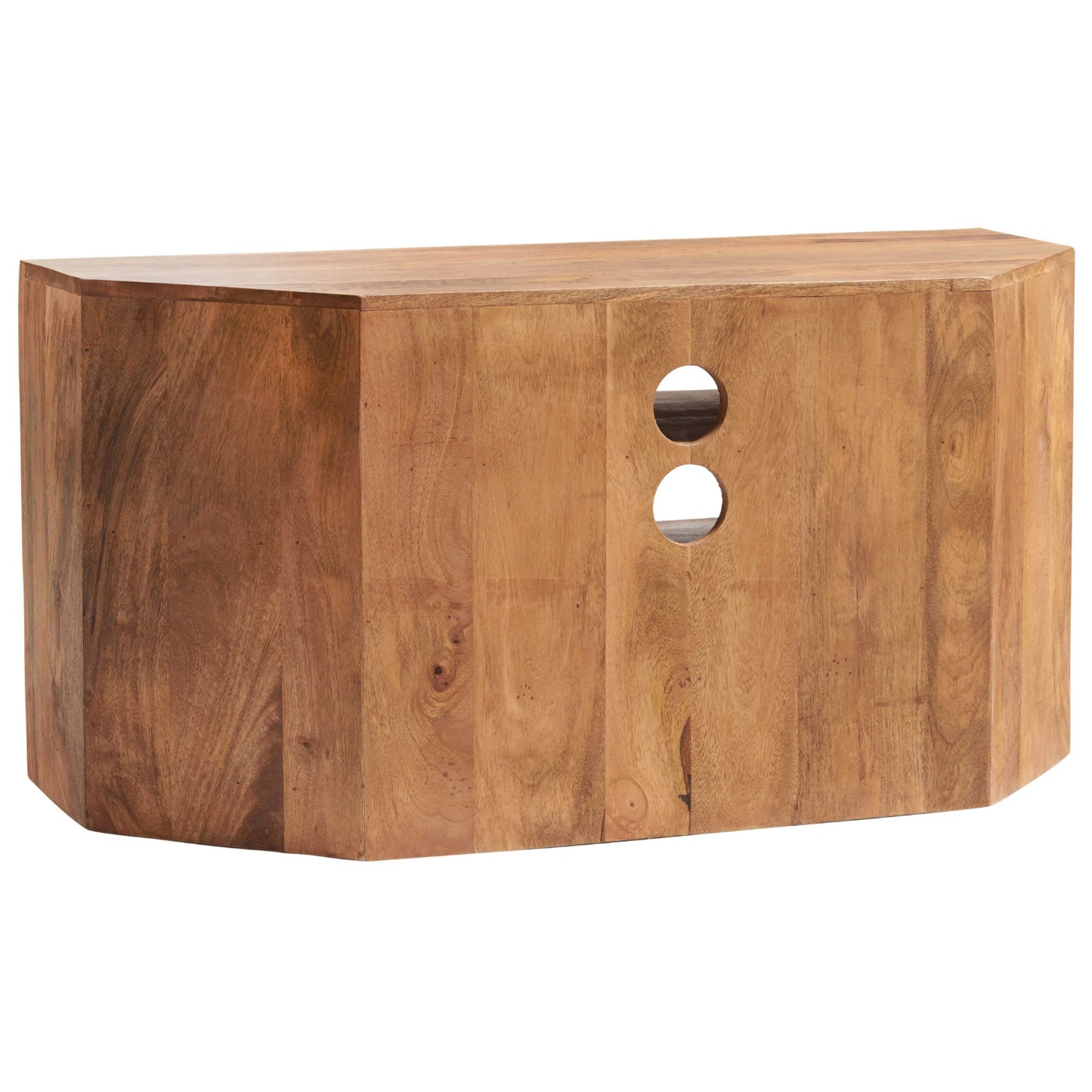 LIGHT MANGO CORNER TV UNIT