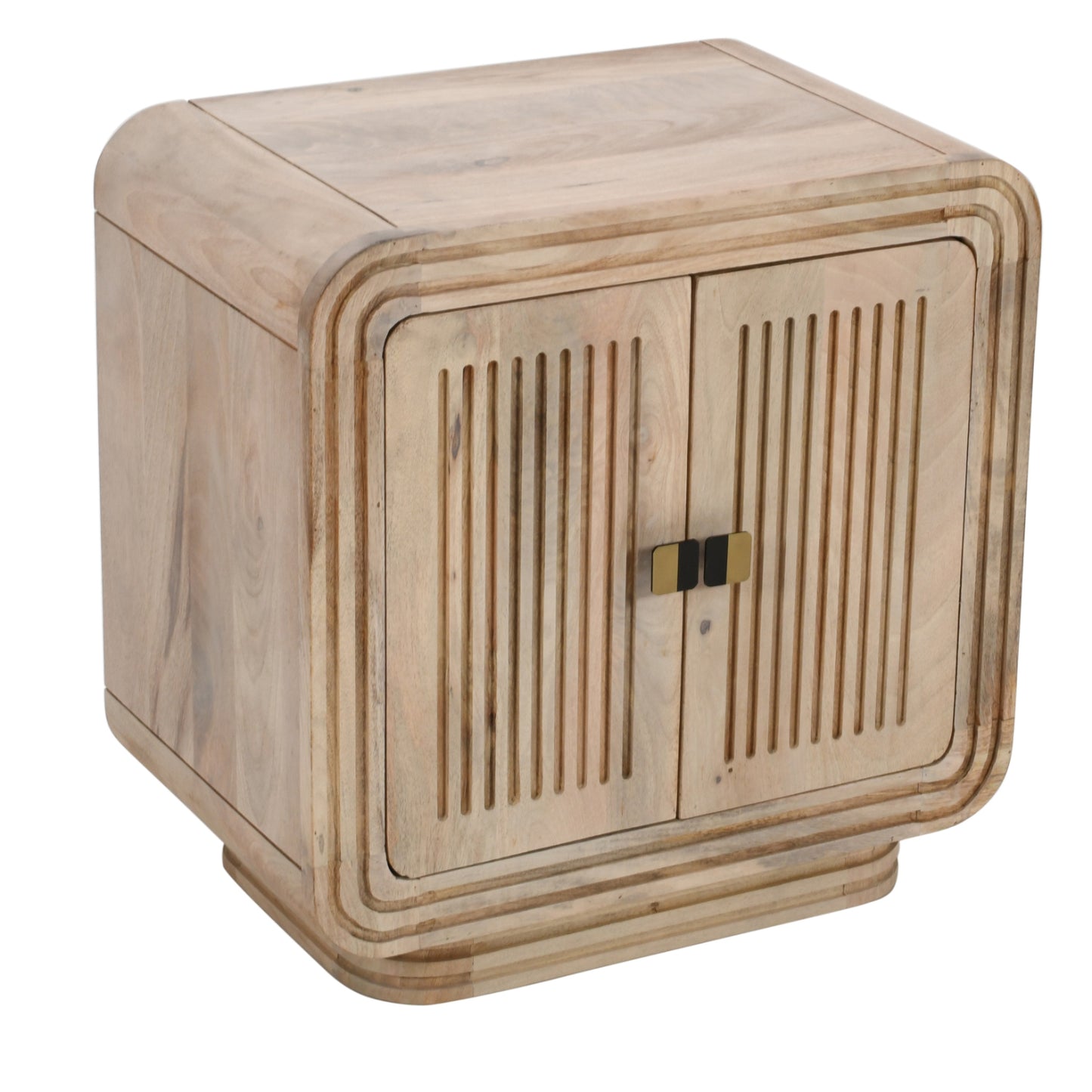 Carved Mango Wood Mini Sideboard