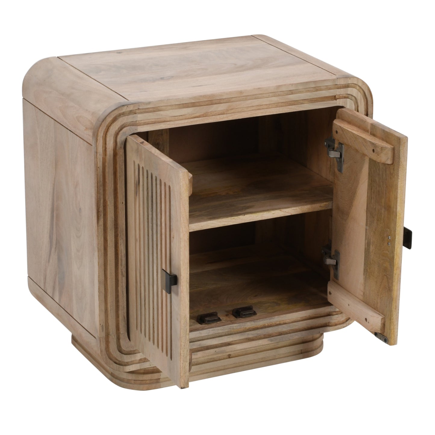 Carved Mango Wood Mini Sideboard
