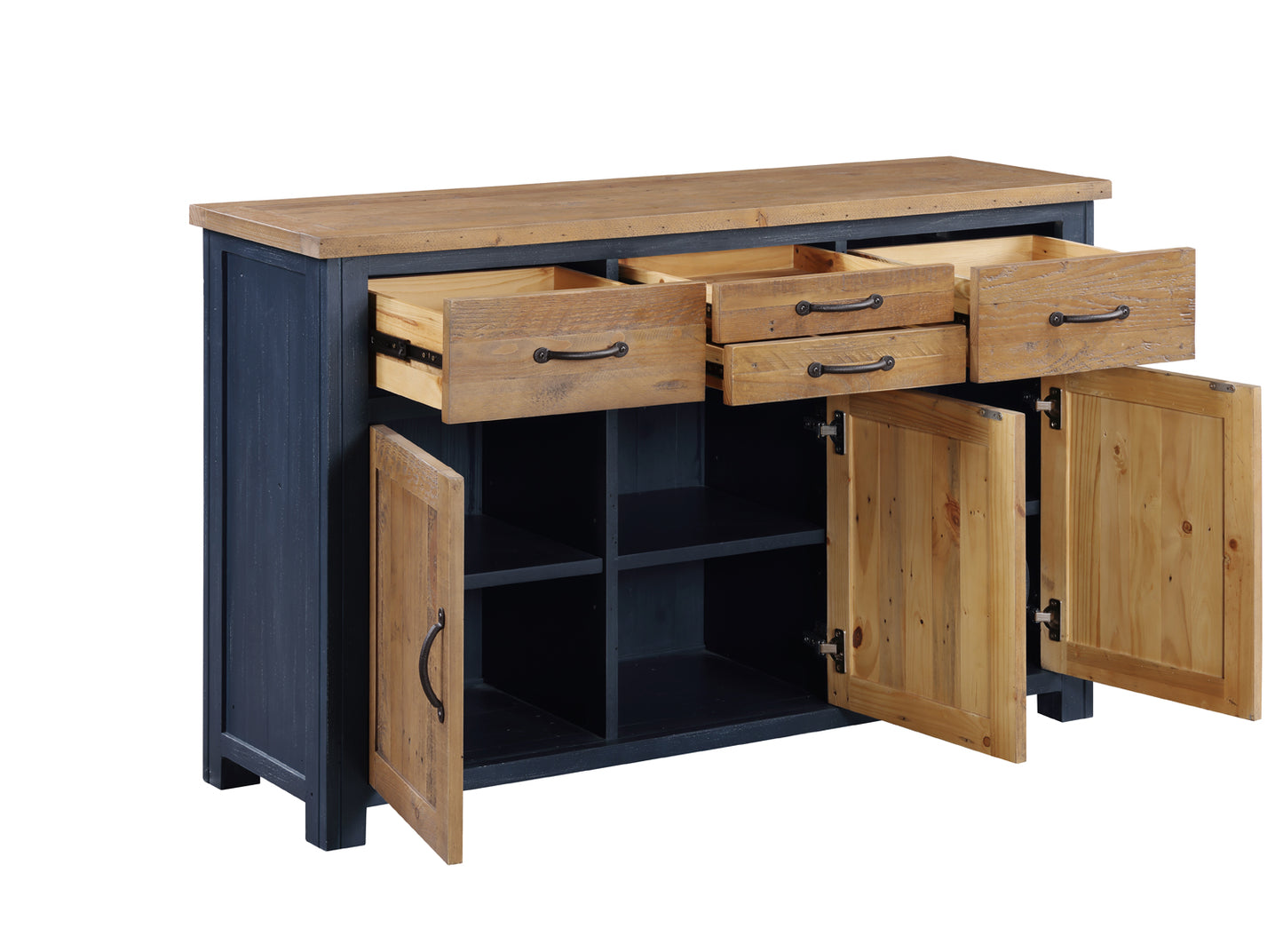 Sideboard 3 Door / 4 Drawer :