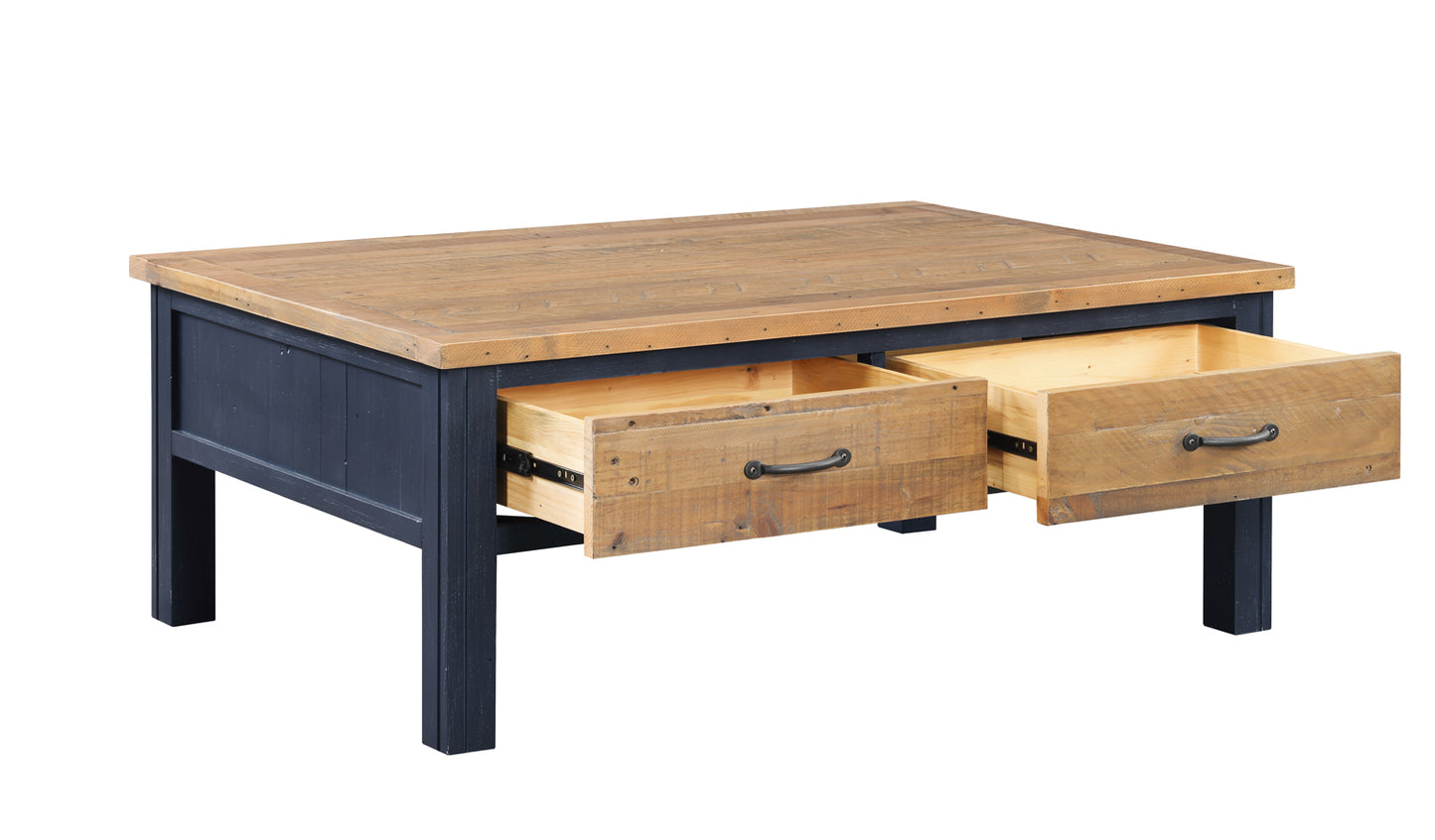 Coffee Table With Four Drawers :