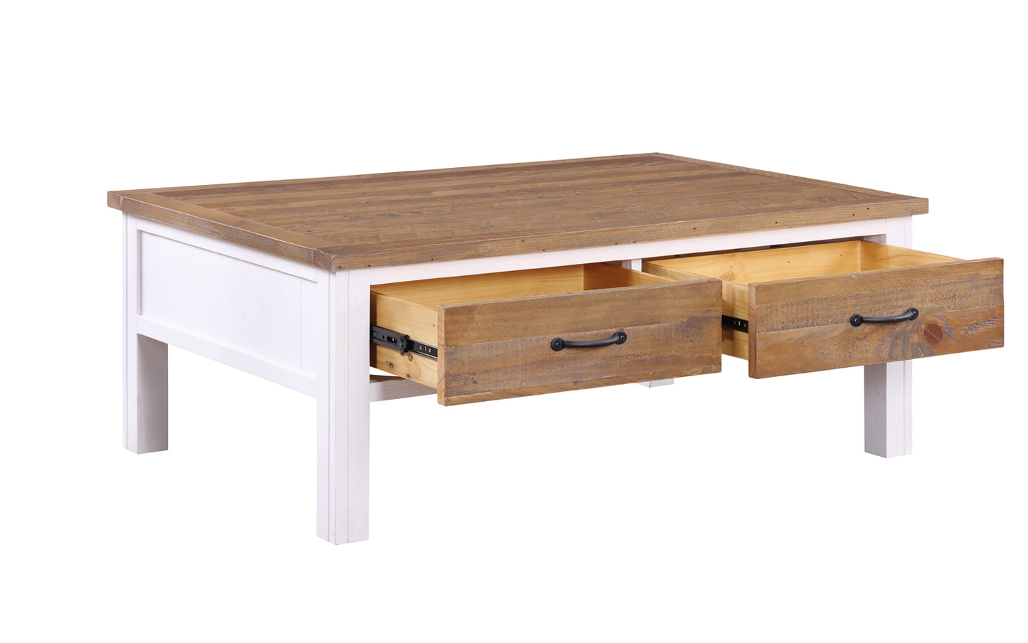Coffee Table With Four Drawers :