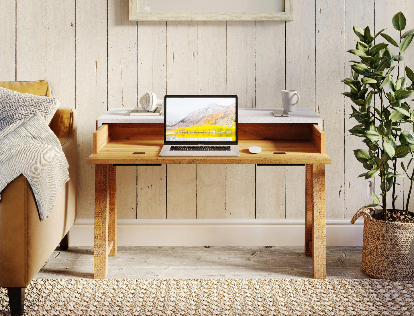 Reclaimed Home Office Desk / Dressing Table :