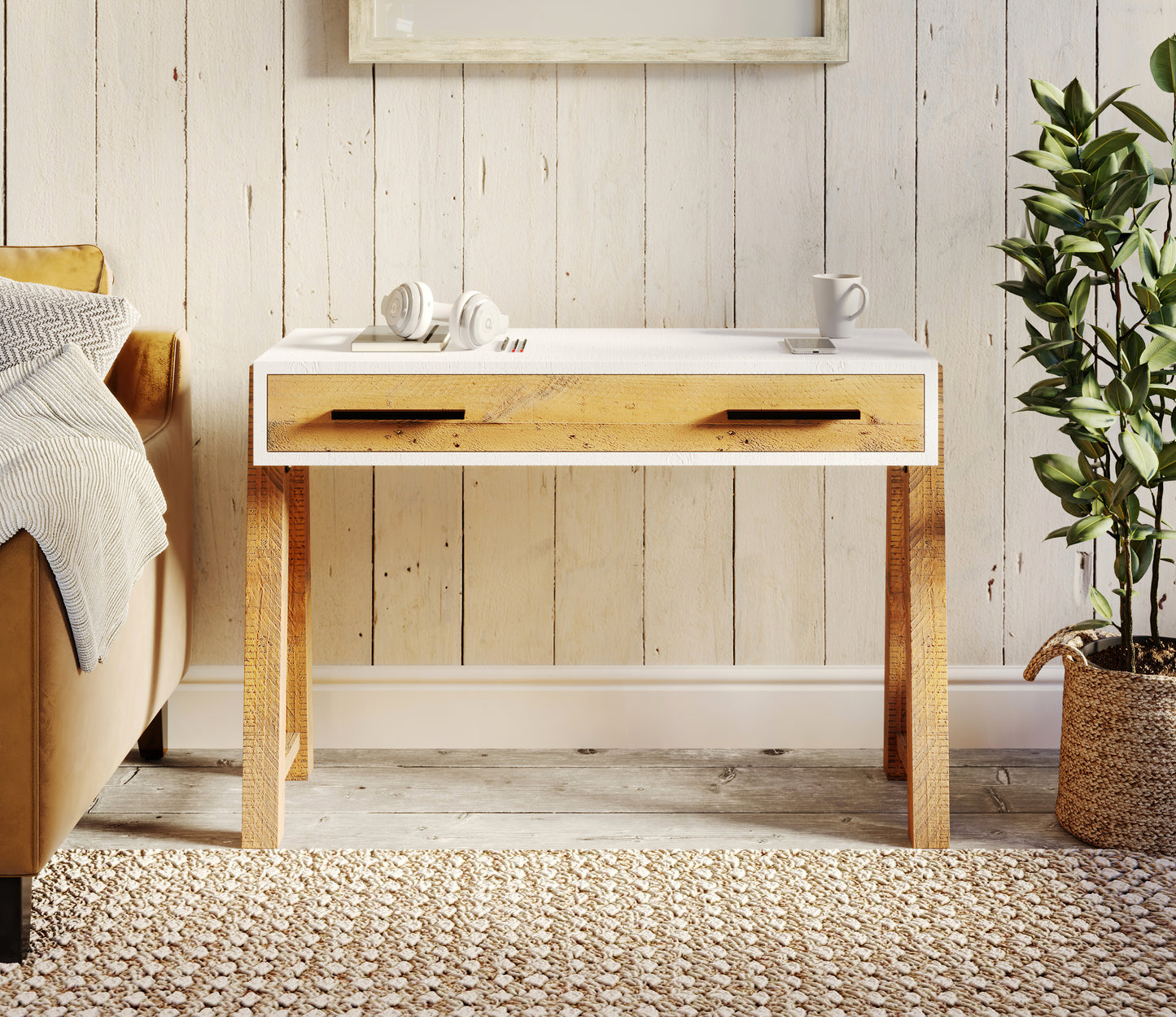 Reclaimed Home Office Desk / Dressing Table :