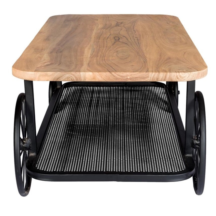 WHEEL COFFEE TABLE