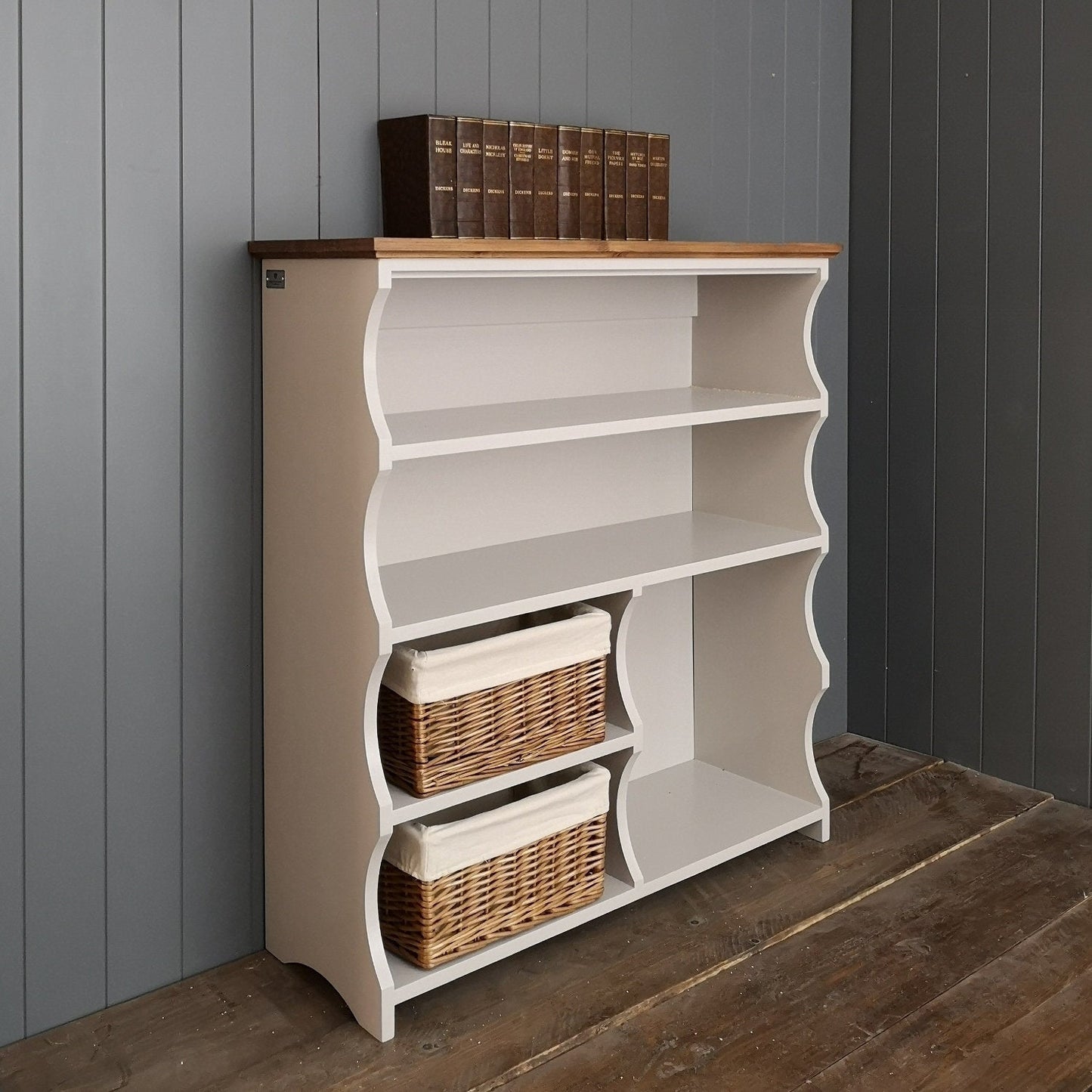 Shoe & Boot Rack with 4 shelves - Country