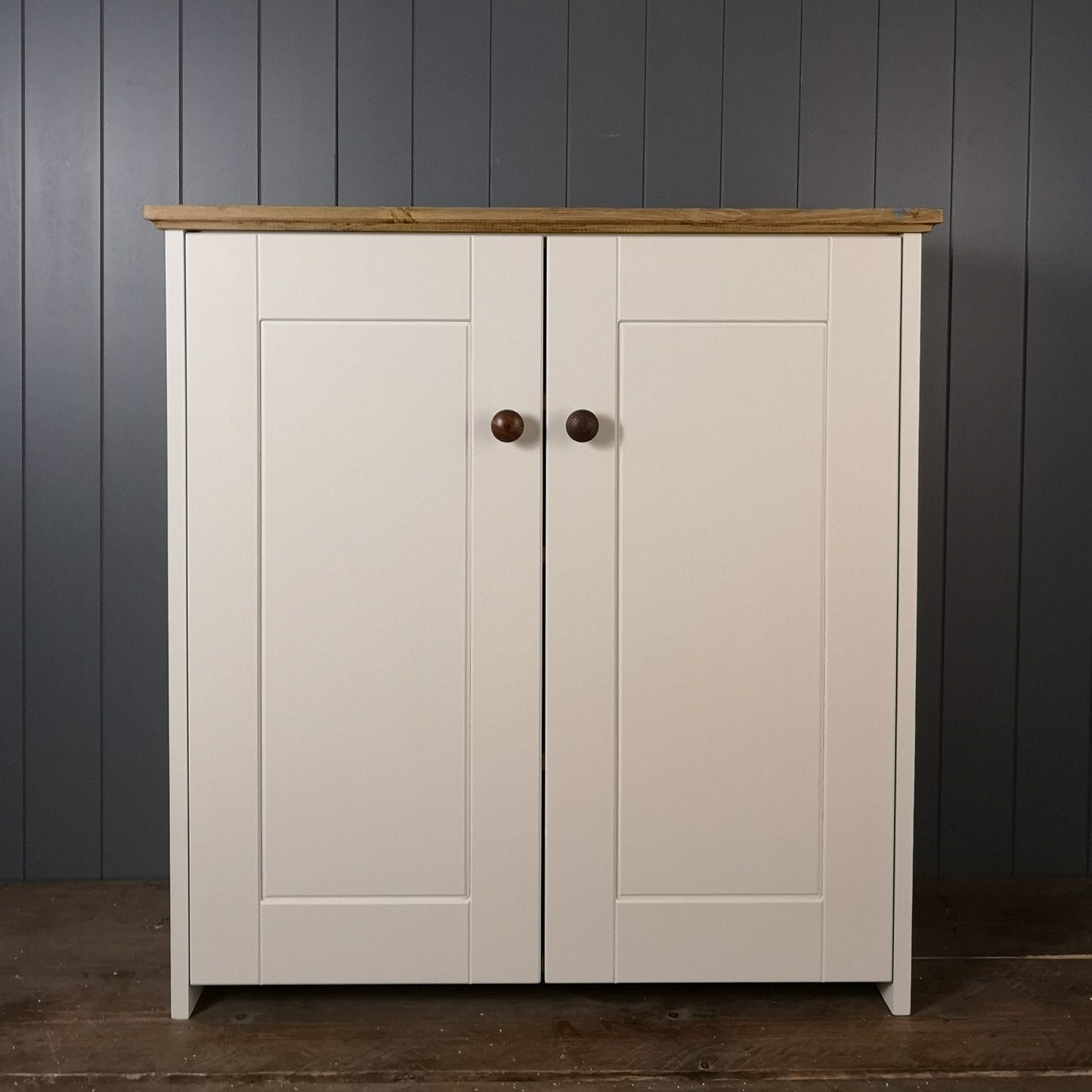 Double Country Storage Cupboard