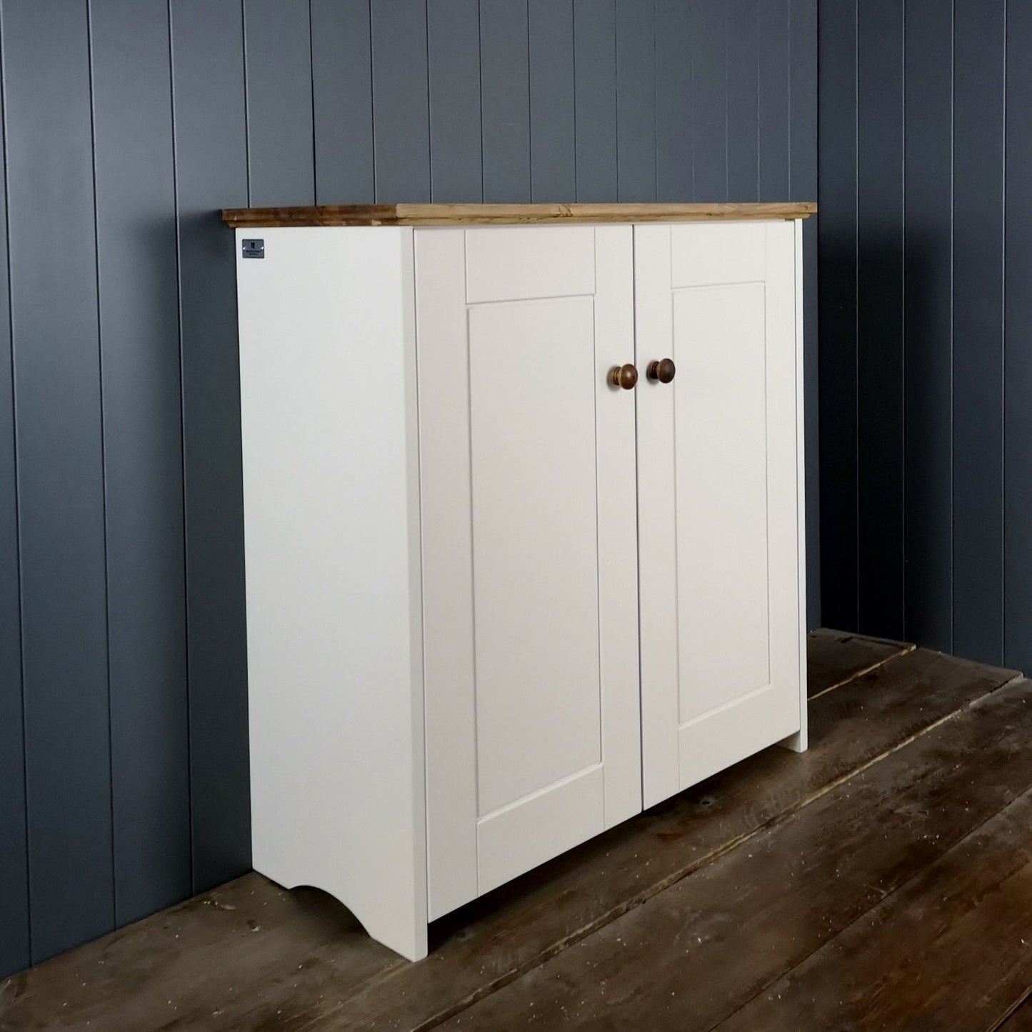 Double Country Storage Cupboard