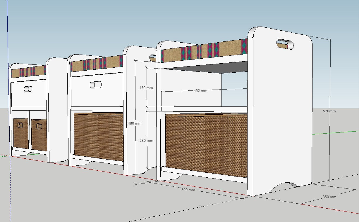 Single Farmhouse Storage Settle