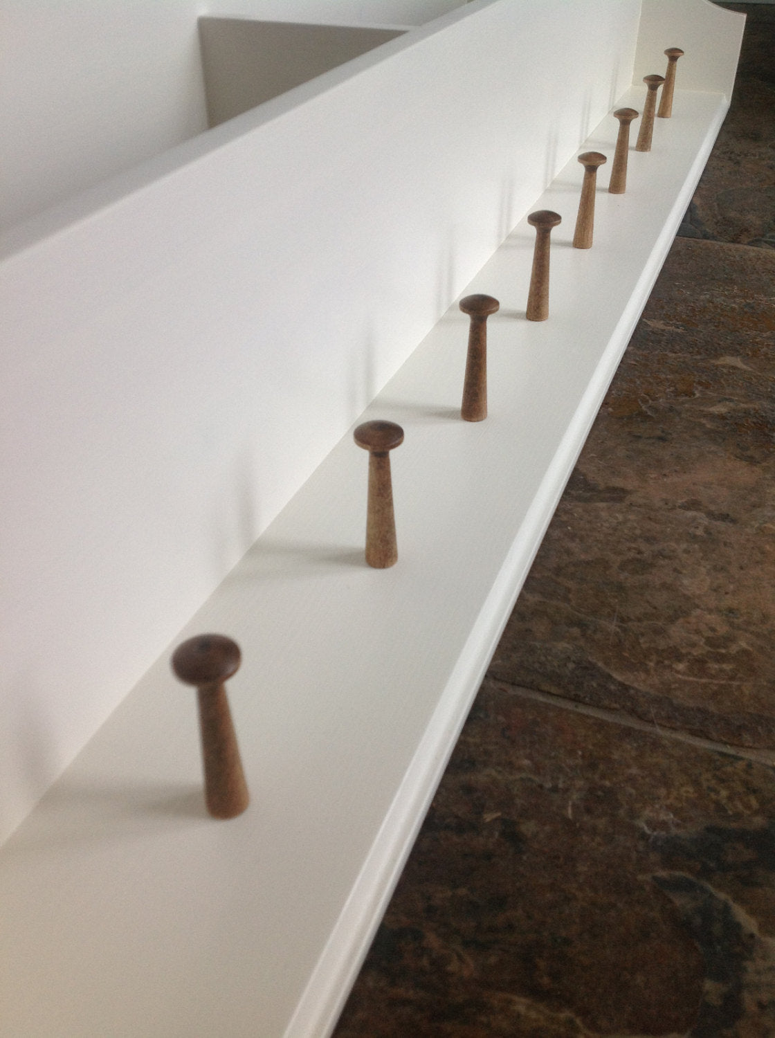 Large Hat & Coat Rack with Pegs
