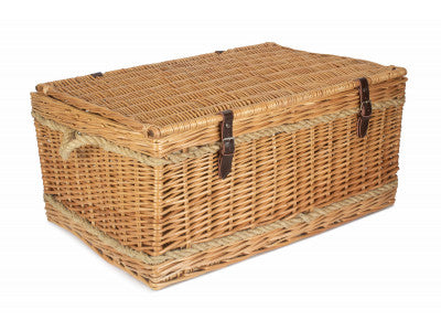 "Basket, 28" ROPE HANDLED TRUNK"
