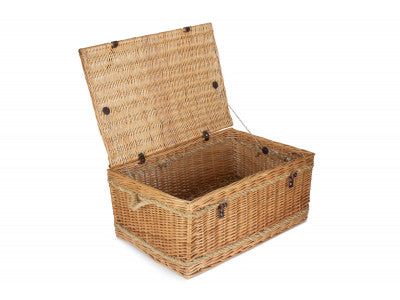 "Basket, 28" ROPE HANDLED TRUNK"