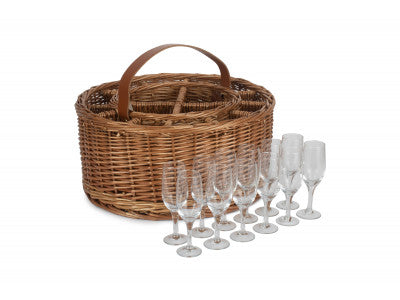 Basket, LIGHT STEAMED GARDEN PARTY BASKET