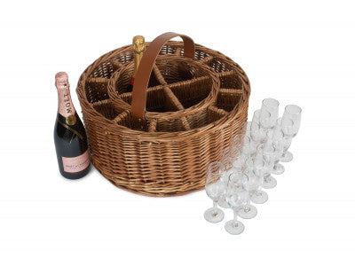 Basket, LIGHT STEAMED GARDEN PARTY BASKET