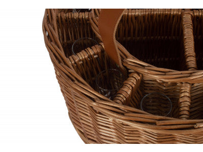 Basket, LIGHT STEAMED GARDEN PARTY BASKET
