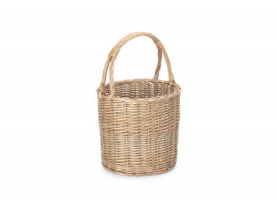Basket, ROUND KINDLING SHOPPER