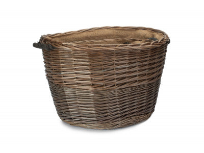 Basket, SET 3 OVAL LOG BASKETS