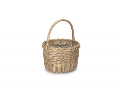 Basket, ROUND ORCHARD SHOPPER - ANTIQUE WASH