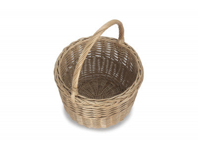 Basket, ROUND ORCHARD SHOPPER - ANTIQUE WASH
