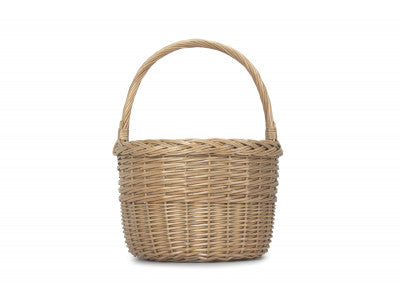 Basket, ROUND ORCHARD SHOPPER - ANTIQUE WASH