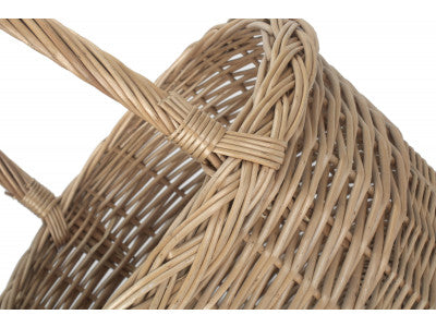 Basket, ROUND ORCHARD SHOPPER - ANTIQUE WASH