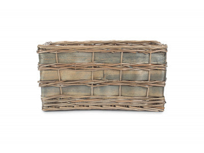 Basket, MEDIUM GREY SCANDI STORAGE BASKET - UNLINED