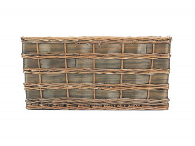 Basket, EXTRA LARGE GREY SCANDI STORAGE BASKET - UNLINED