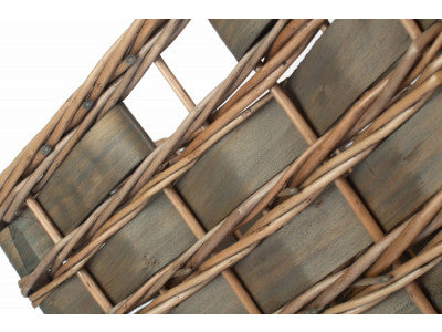 Basket, EXTRA LARGE GREY SCANDI STORAGE BASKET - UNLINED