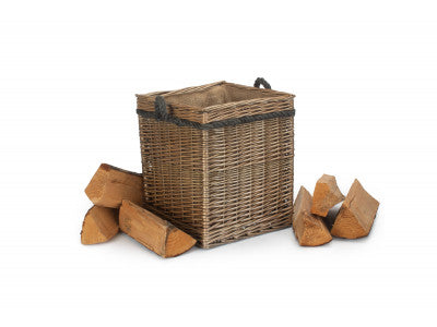 Basket, SIZE 1 ANTIQUE WASH SQUARE STORAGE BASKET
