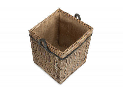 Basket, SIZE 1 ANTIQUE WASH SQUARE STORAGE BASKET