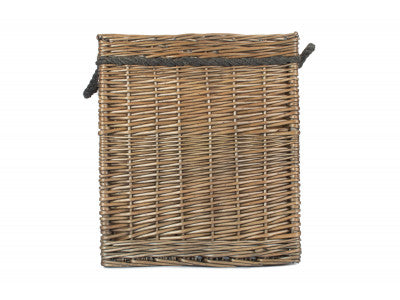 Basket, SIZE 2 ANTIQUE WASH SQUARE STORAGE BASKET